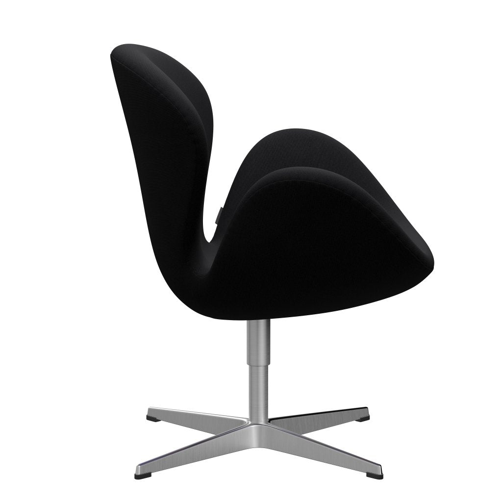 Fritz Hansen Swan Chair, Satin Polished Aluminium/Fame Grey (60051)