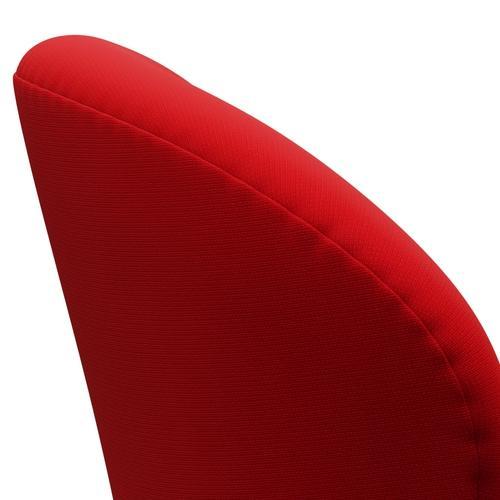 Fritz Hansen Swan -stol, satinpolerad aluminium/berömmelse röd (64119)