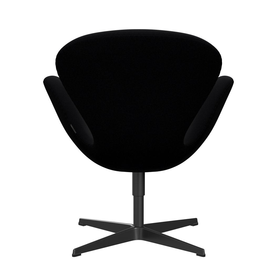 Fritz Hansen Swan -stol, svart lackerad/komfort svart (00050)