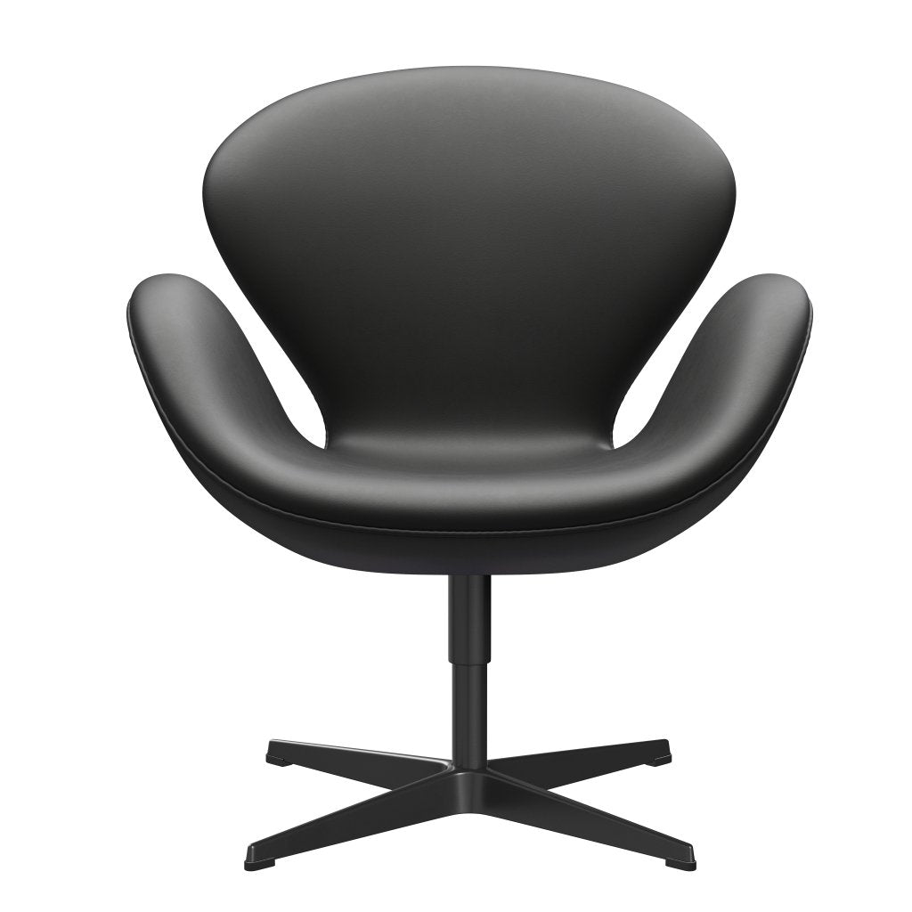 Fritz Hansen Swan -stol, svart lackerad/essentiell svart