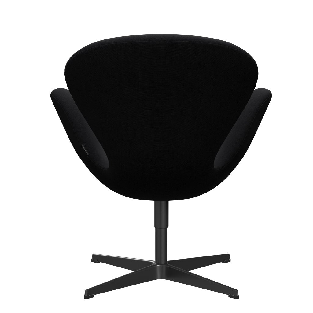 Fritz Hansen Swan -stol, svart lackerad/berömmelse grå (60051)