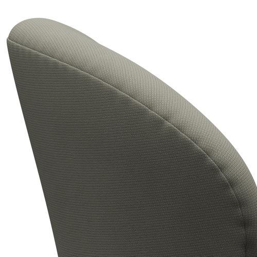 Fritz Hansen Swan -stol, svart lackerad/berömmelse grå (61136)