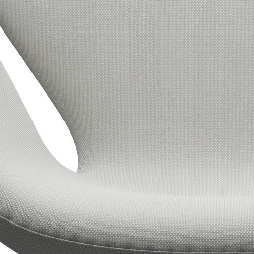 Fritz Hansen Swan -stol, svart lackerad/steelcut trio blek mintgrön