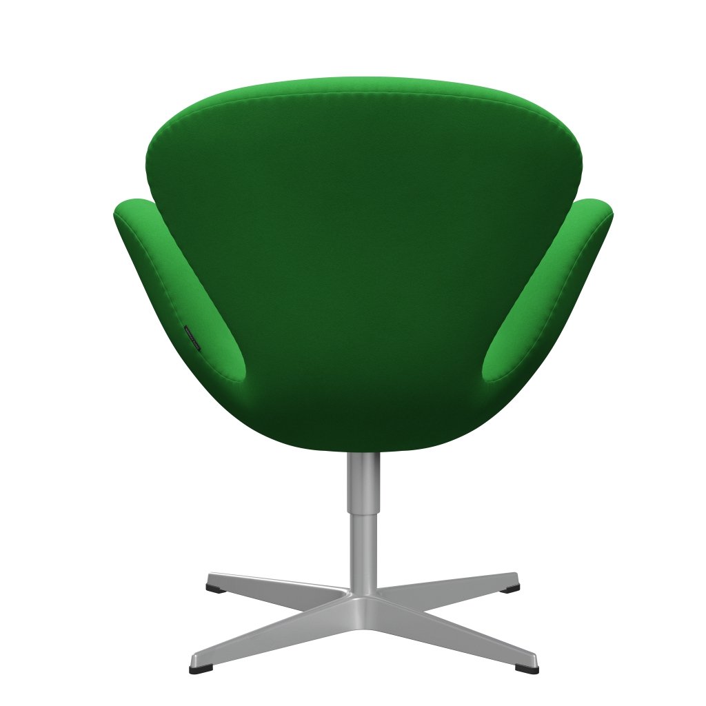 Fritz Hansen Swan Chair, Silver Grey/Comfort Green (68003)