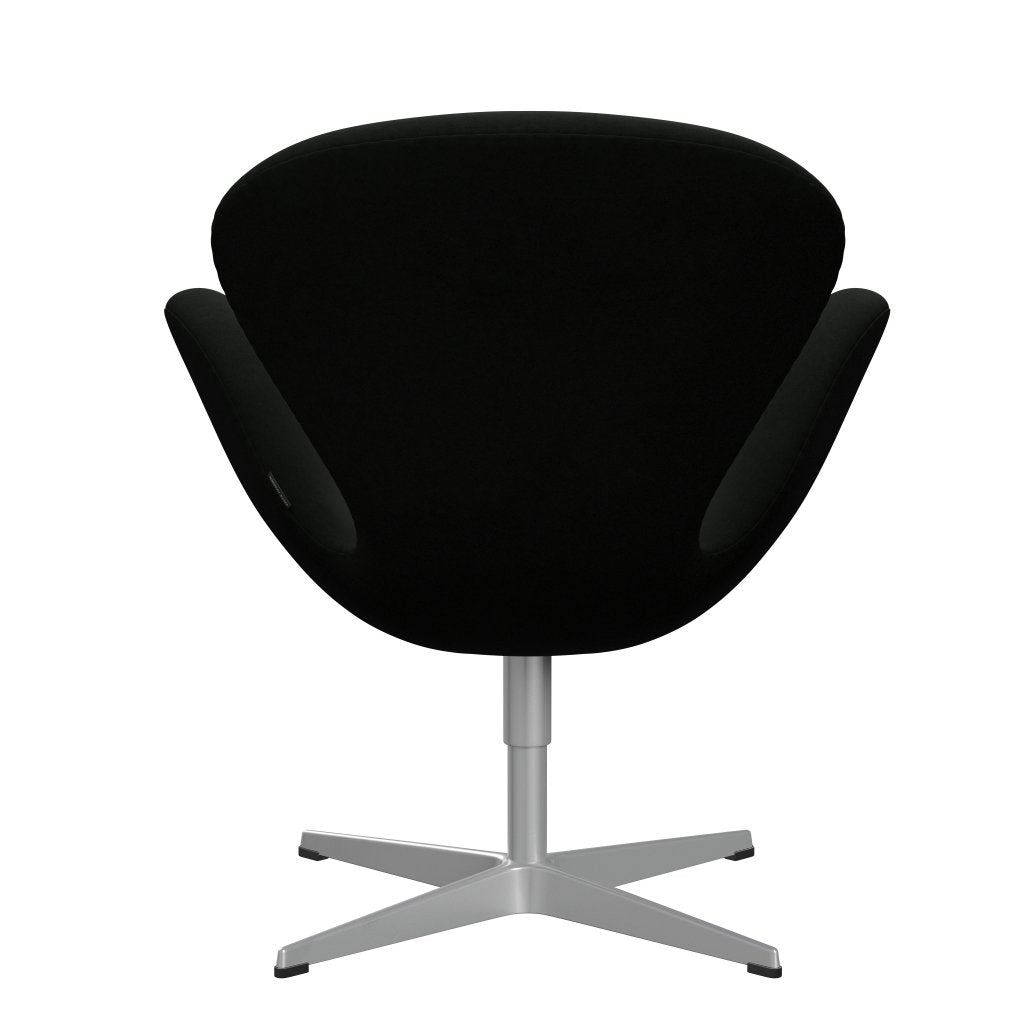 Fritz Hansen Swan Chair, Silver Grey/Comfort Black (60009)