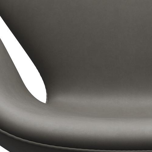 Fritz Hansen Swan Chair, Silver Grey/Essential Lava