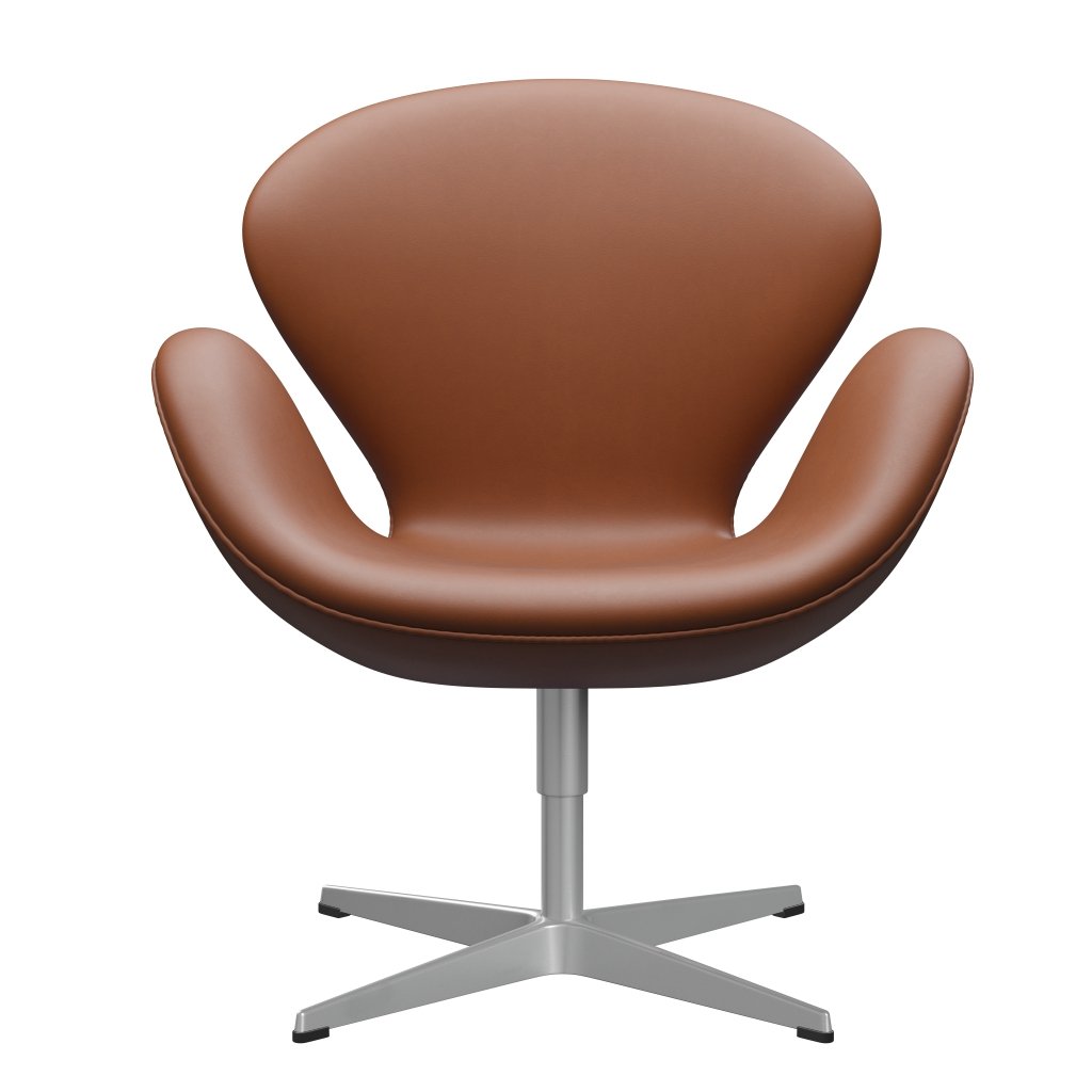 Fritz Hansen Swan Chair, Silver Grey/Essential Walnut