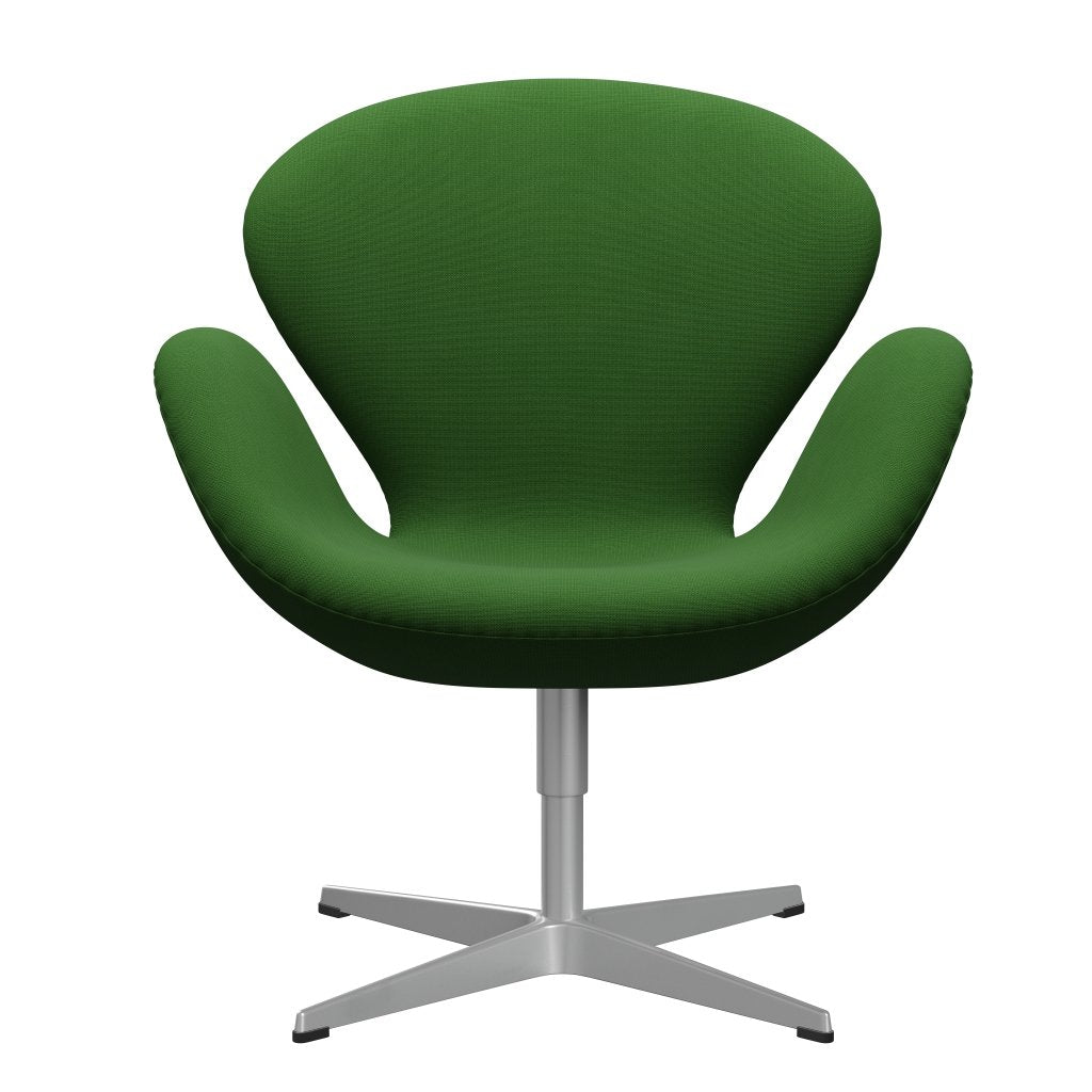 Fritz Hansen Swan -stol, silvergrå/berömmelse gräsgrön
