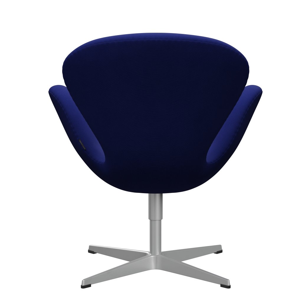 Fritz Hansen Swan Chair, Silver Grey/Fame Marine Blue (66032)