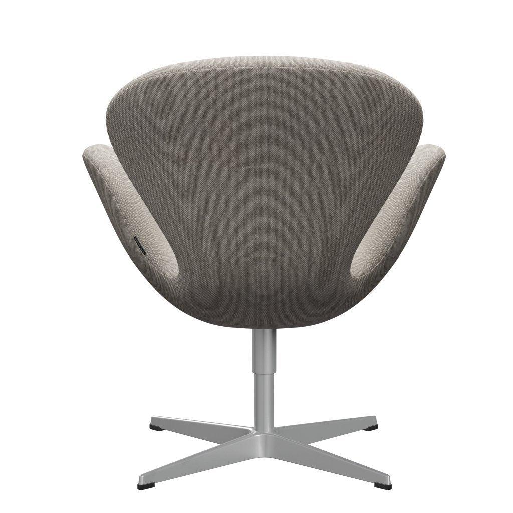 Fritz Hansen Swan Chair, Silver Grey/Hallingdal Light Grey (103)