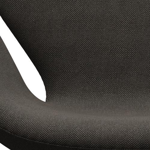 Fritz Hansen Swan Chair, Silver Grey/Hallingdal Light Charcoal