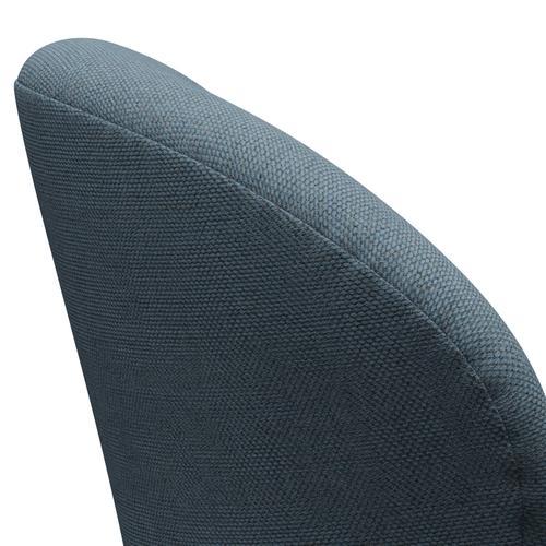 Fritz Hansen Swan-stol, silvergrå/omskull naturlig/ljusblå