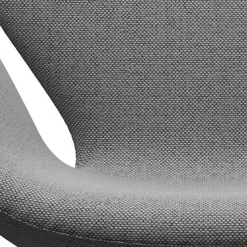 Fritz Hansen Swan-stol, silvergrå/omsula av vit/naturlig
