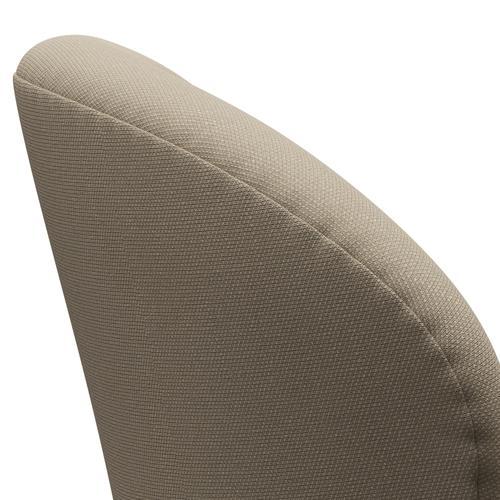 Fritz Hansen Swan Chair, Silver Grey/Steelcut Beige