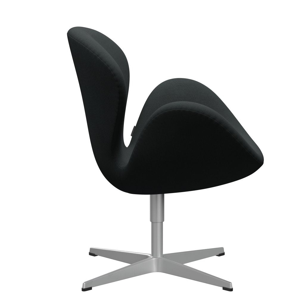 Fritz Hansen Swan Chair, Silver Grey/Steelcut Charcoal