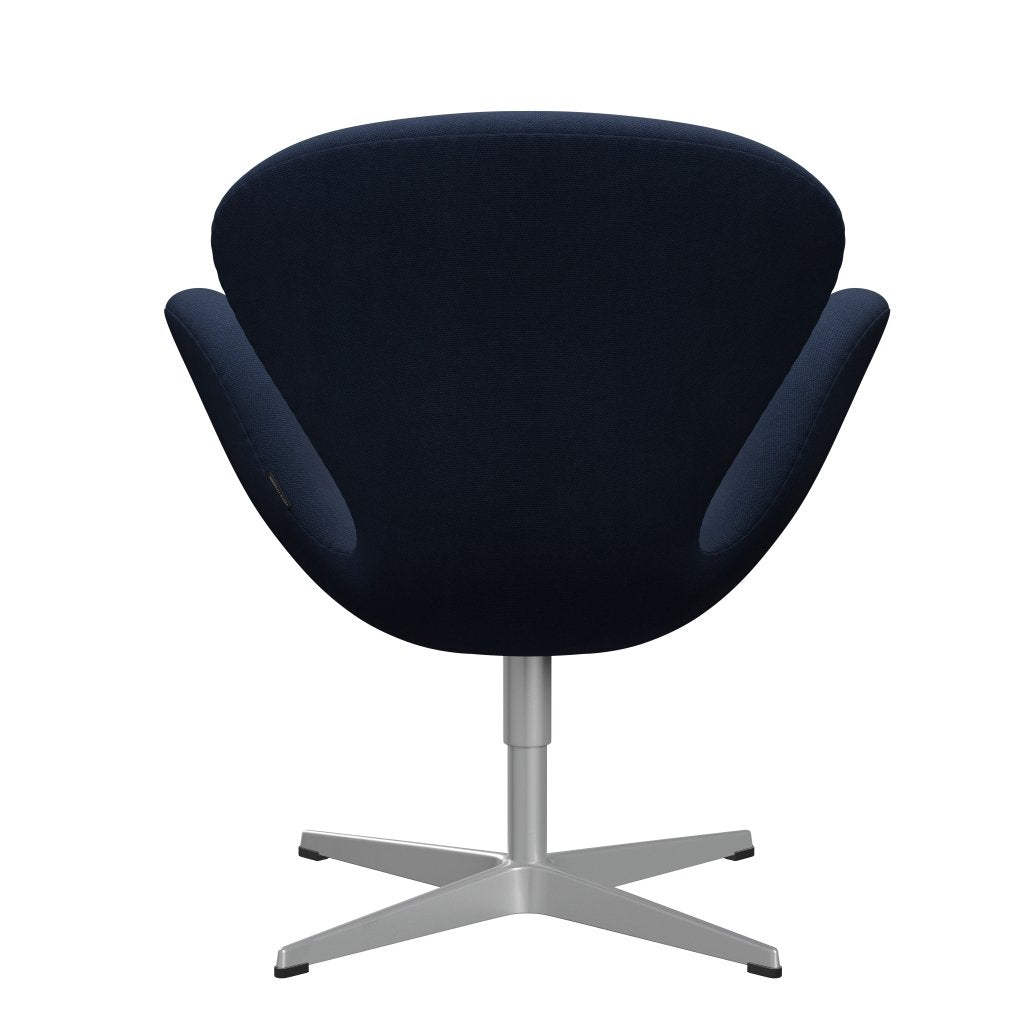 Fritz Hansen Swan Chair, Silver Grey/Steelcut Royal Blue