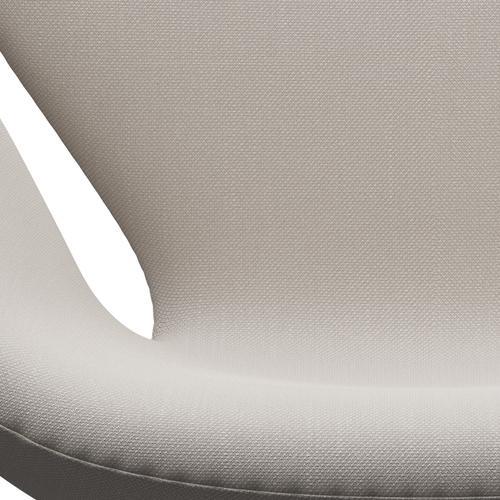 Fritz Hansen Swan -stol, silvergrå/steelcut off vit