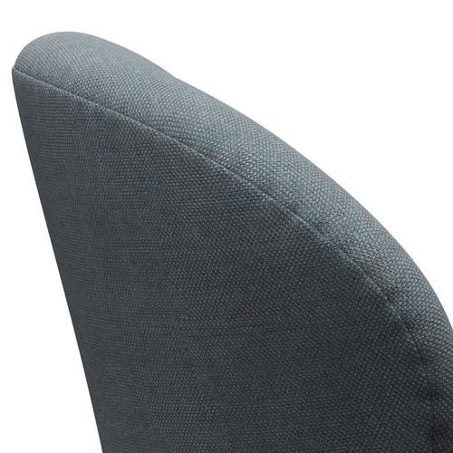 Fritz Hansen Swan Chair, Silver Grey/Sunniva Dusty Blue
