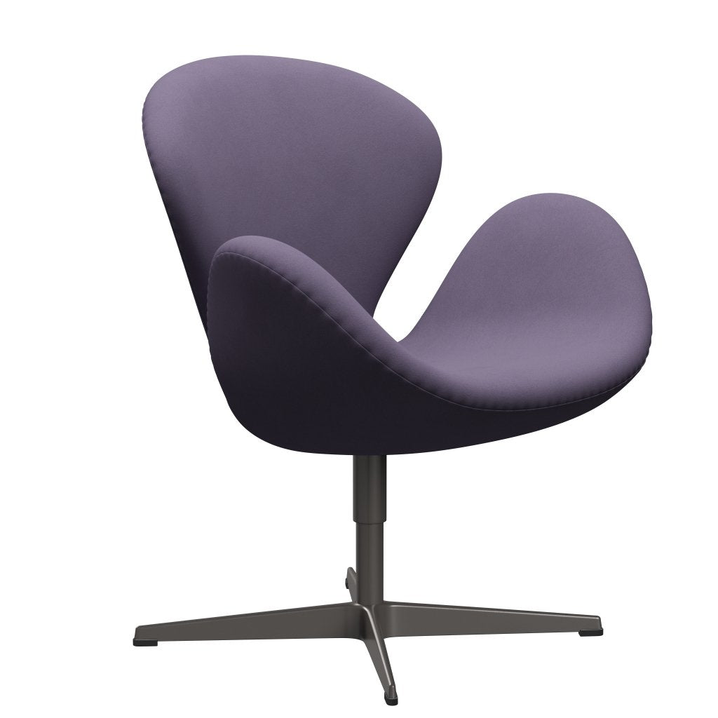 Fritz Hansen Swan Chair, Warm Graphite/Comfort Purple