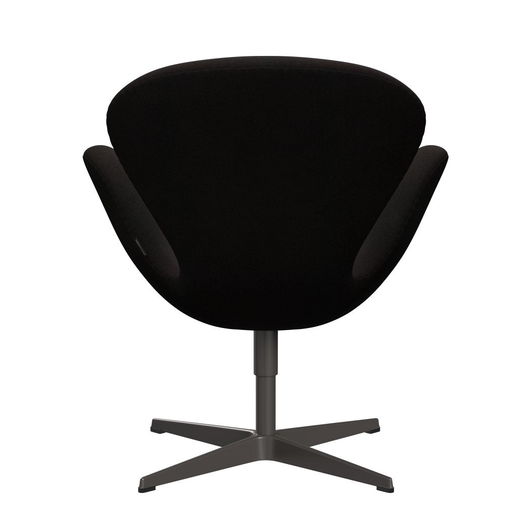 Fritz Hansen Swan Chair, Warm Graphite/Divina Dark Brown (384)