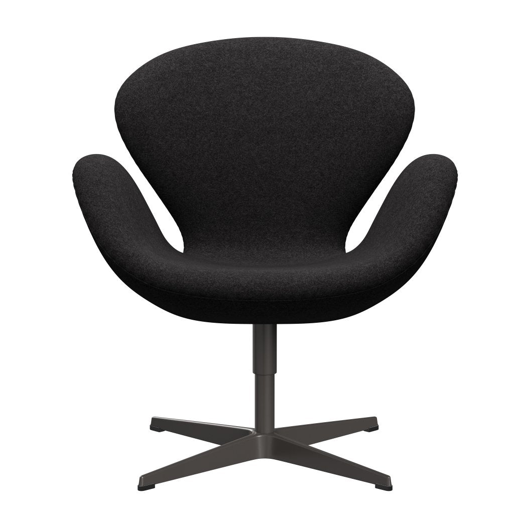 Fritz Hansen Swan Chair, Warm Graphite/Divina MD Dark Grey