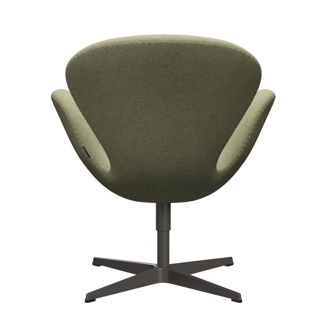 Fritz Hansen Swan Chair, Warm Graphite/Divina MD Palgreen