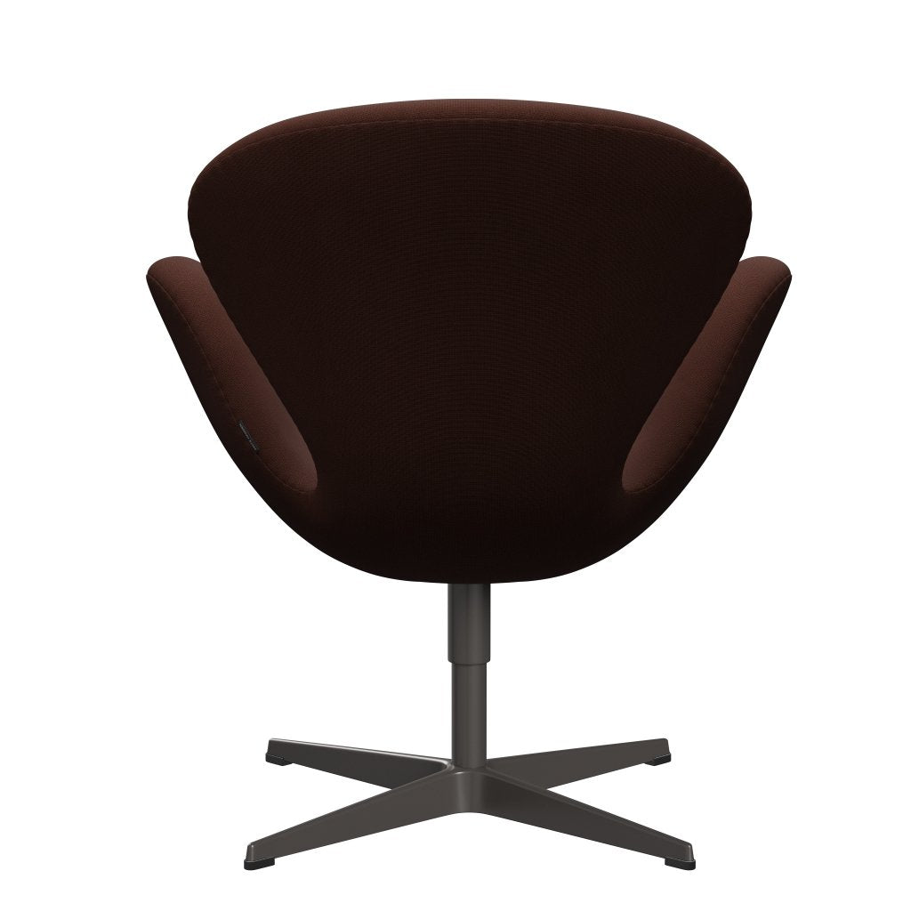 Fritz Hansen Swan Chair, Warm Graphite/Fame Brown (61047)