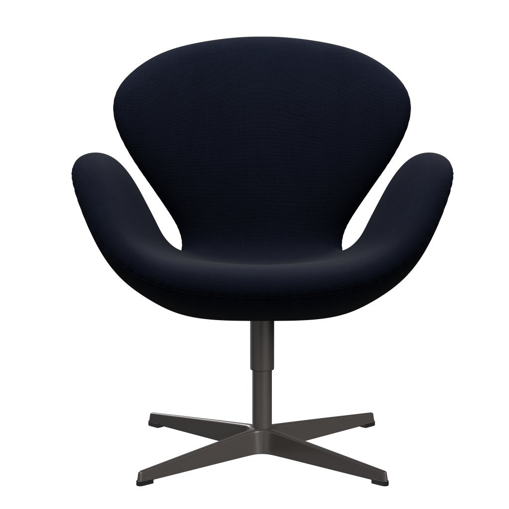 Fritz Hansen Swan Chair, Warm Graphite/Fame Marine Blue (66061)