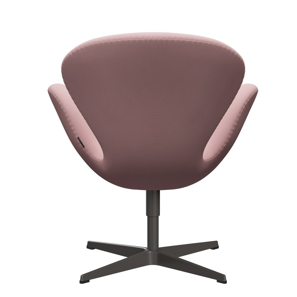Fritz Hansen Swan Chair, Warm Graphite/Fame Hot Pink