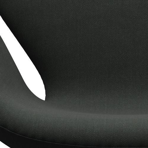 Fritz Hansen Swan -stol, varm grafit/fiord svart multi