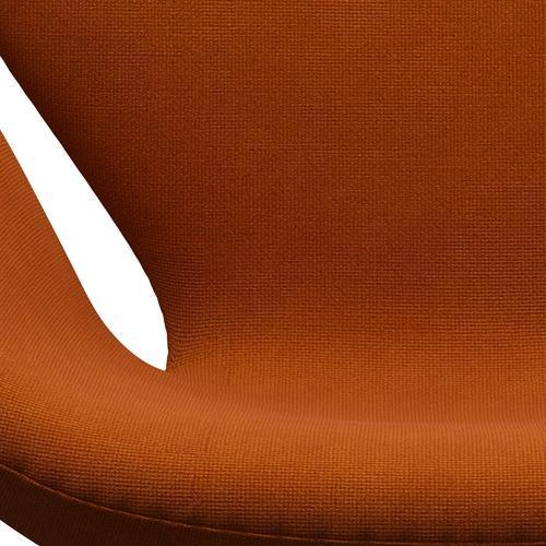 Fritz Hansen Swan -stol, varm grafit/hallingdal orange (547)