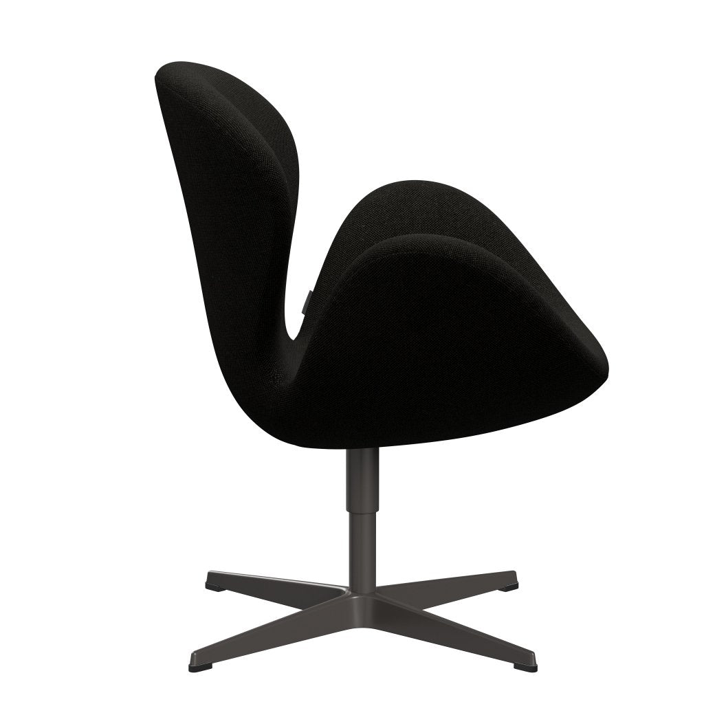 Fritz Hansen Swan Chair, Warm Graphite/Hallingdal Black/Grey (173)