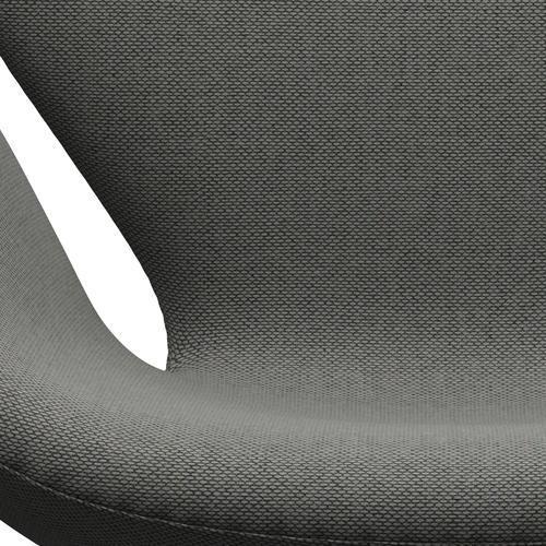 Fritz Hansen Swan-stol, varm grafit/omväggig taupe/naturlig