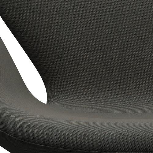 Fritz Hansen Swan Chair, Warm Graphite/Rime Dark Grey/Khaki