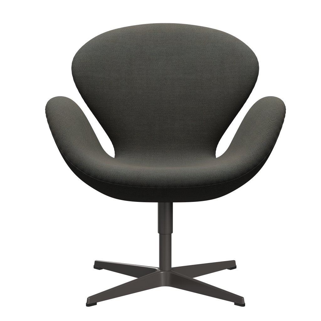 Fritz Hansen Swan Chair, Warm Graphite/Rime Dark Grey/Khaki