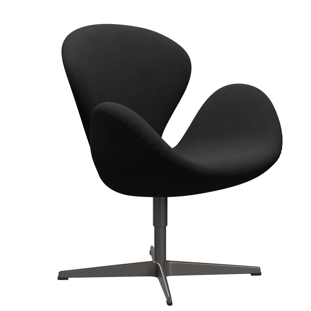 Fritz Hansen Swan Chair, Warm Graphite/Steelcut Dark Brown (380)
