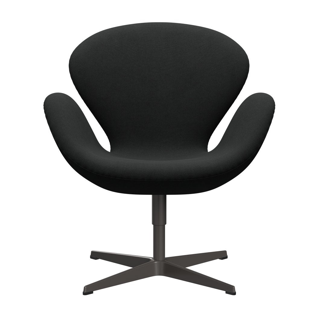 Fritz Hansen Swan Chair, Warm Graphite/Steelcut Dark Brown (380)