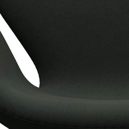 Fritz Hansen Swan Chair, Warm Graphite/Steelcut Dark Army Green