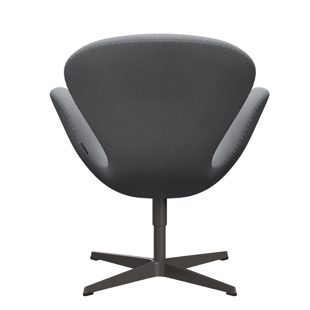 Fritz Hansen Swan -stol, varm grafit/stålcut ljusgrå