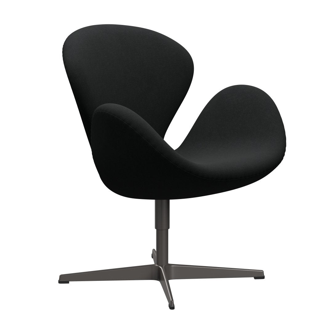 Fritz Hansen Swan -stol, varm grafit/steelcut svart