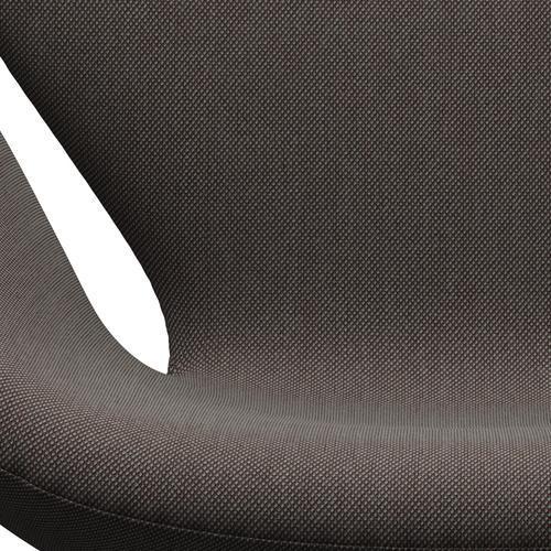 Fritz Hansen Swan Chair, Warm Graphite/Steelcut Trio Red/Light Brown