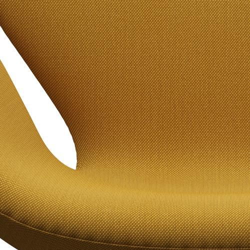 Fritz Hansen Swan Chair, Warm Graphite/Steelcut Trio Mustard (senap)