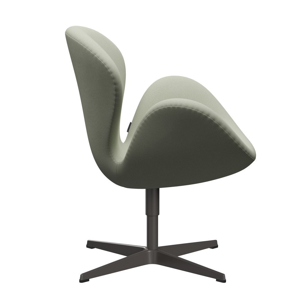 Fritz Hansen Swan Chair, Warm Graphite/Steelcut Light/Mild Turquoise