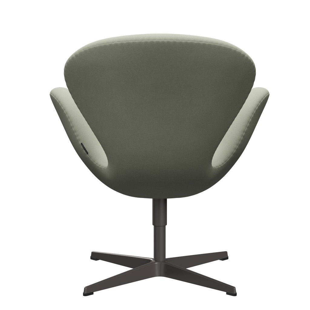 Fritz Hansen Swan Chair, Warm Graphite/Steelcut Light/Mild Turquoise