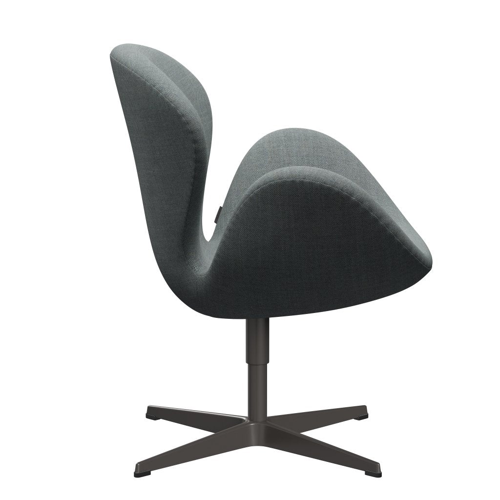 Fritz Hansen Swan -stol, varm grafit/sunniva grå/blekgrön
