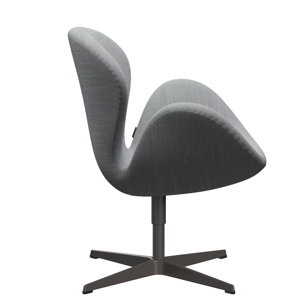 Fritz Hansen Swan -stol, varm grafit/sunniva ljusgrå/ljusblå