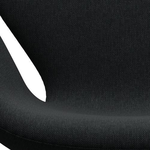 Fritz Hansen Swan -stol, varm grafit/sunniva svart/mörkgrå