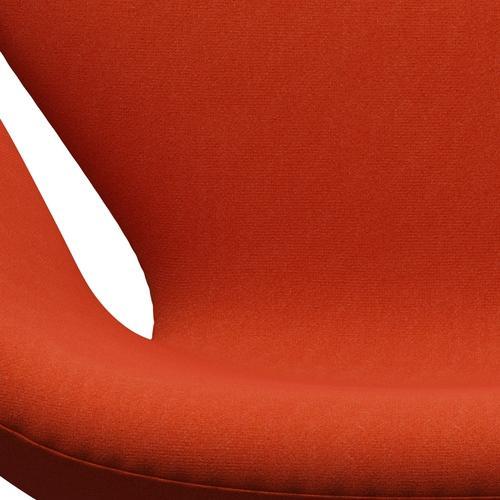 Fritz Hansen Swan Chair, Warm Graphite/Tonus Orange (554)