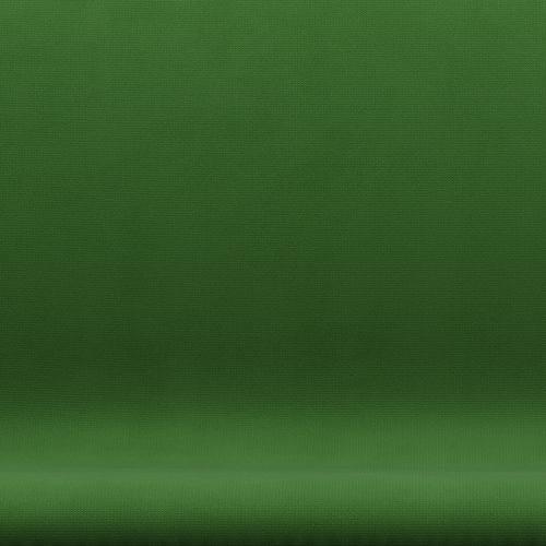 Fritz Hansen Svan soffa 2-personers, brun brons/berömmelse gräsgrön