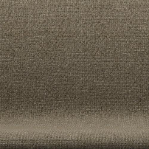 Fritz Hansen Svan soffa 2-personers, brun brons/hallingdal grå/brun